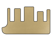 Chrysler Voyager 2001–2007 EVA-tavaratilan matto (Grand Voyager, beige) kuva 3