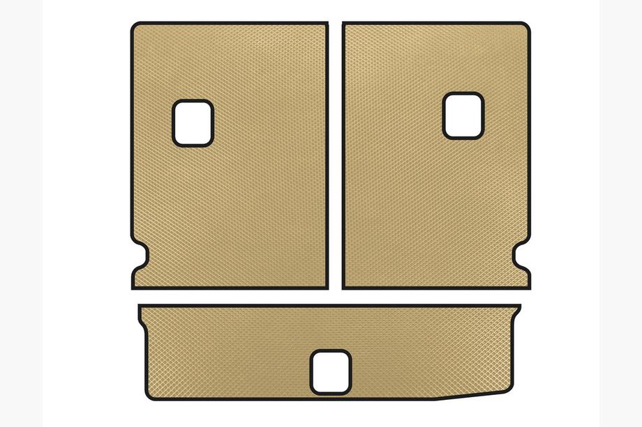 Chevrolet Orlando 2010–2018 Tavaratilan matto V-1 (Beige) Image