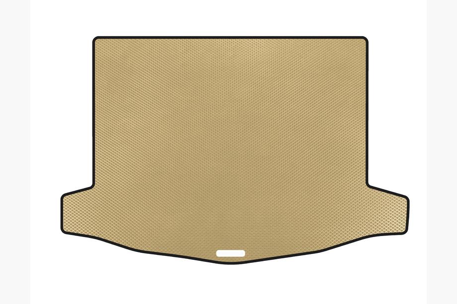 Honda Civic HB 2012–2020 Tavaratilan matto (2011-2014, HB, 5-ovinen, beige) Image