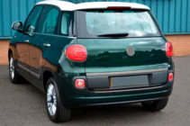 Fiat 500/500L 2013–2022 Takalukun reunalista (ruostumaton teräs) kuva 4