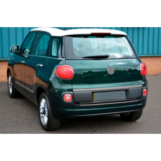 Takalukun reunalista (ruostumaton teräs) Fiat 500/500L 2013–2022 kuva 4