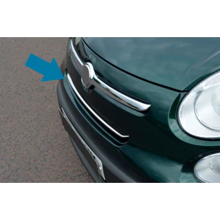 Etusäleikön listat (popstar, ruostumaton teräs) Fiat 500/500L 2013–2022 kuva 2