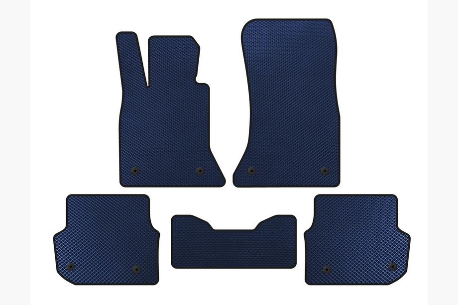 BMW 5-sarja F10/F11 2010–2016 EVA-auton sisämatot (F-11, sininen) Image