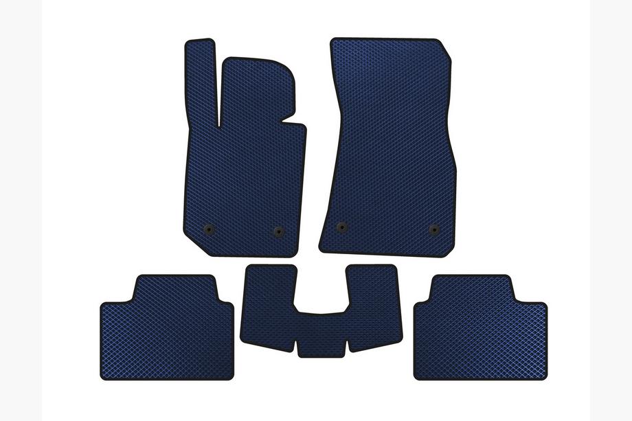 BMW 3-sarja G20/G21 2018– EVA-auton lattiamatot (Siniset) Image
