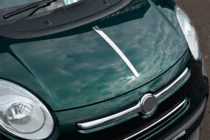 Fiat 500/500L 2013–2022 Konepellin lista (ruostumaton teräs) kuva 3