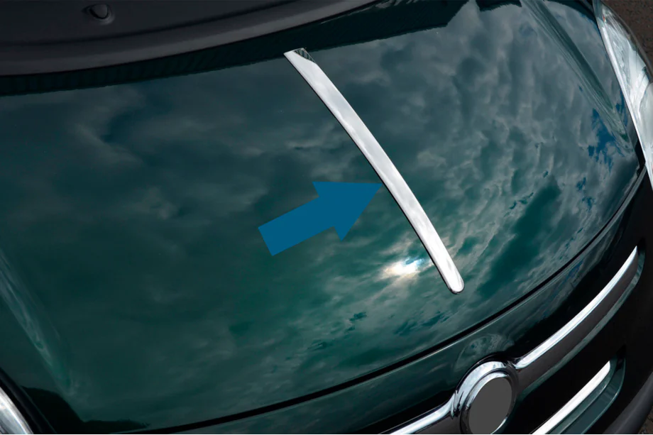 Fiat 500/500L 2013–2022 Konepellin lista (ruostumaton teräs) Image