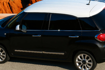 Fiat 500/500L 2013–2022 Ikkunalistat (6 kpl, ruostumaton teräs) kuva 9