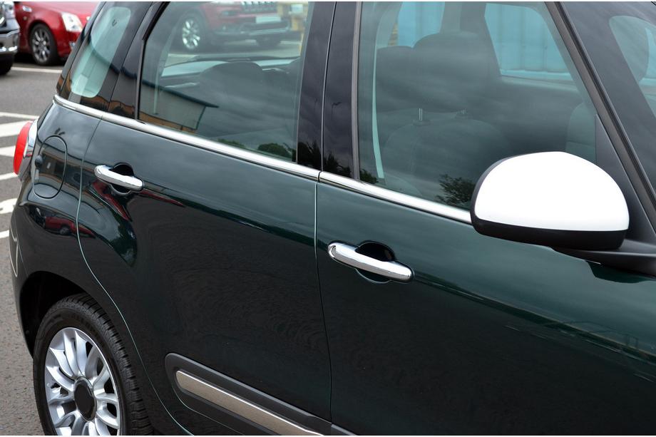Fiat 500/500L 2013–2022 Ikkunalistat (6 kpl, ruostumaton teräs) Image