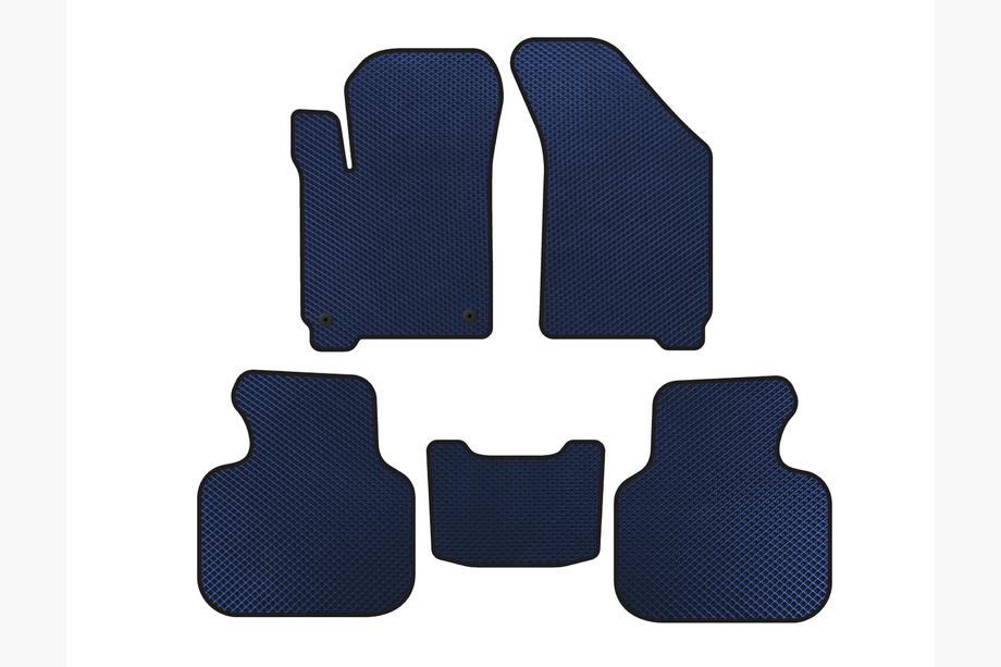 Dodge Journey 2008–2020 EVA-auton lattiamatot sisätiloihin (2008-2011, Sininen) Image