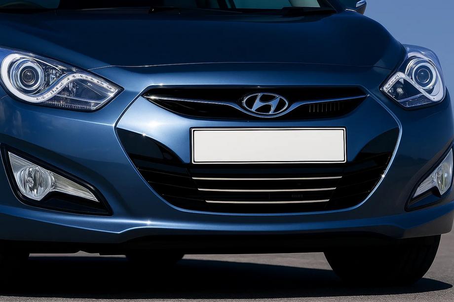 Hyundai i40 2011–2019 Säleikön listat (3 kpl, ruostumaton teräs) Kuva 1