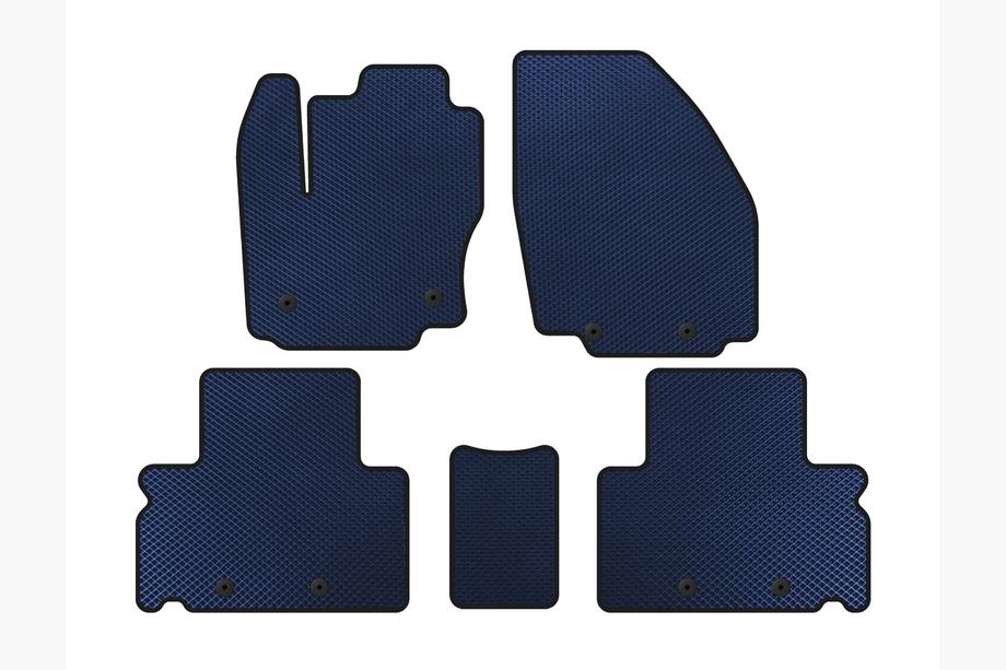Ford S-Max 2007–2014 EVA-lattiamatot (Sininen) Image