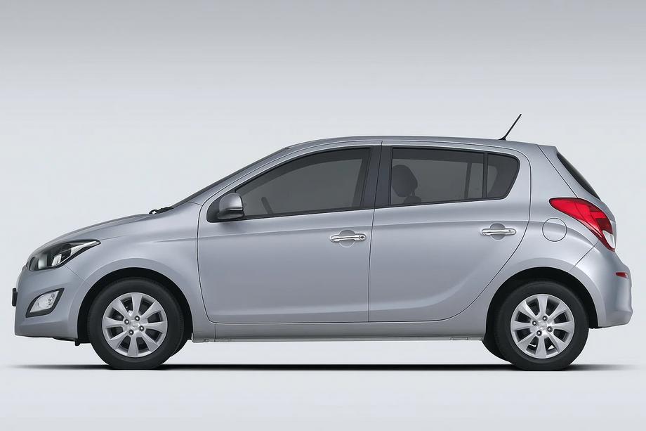 Hyundai I-20 2012–2014 Ovenkahvan suojakuoret (4 kpl, ruostumaton teräs) OmsaLine – italialainen ruostumaton teräs Image