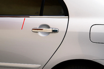 Toyota Verso 2009–2018 Ulkoiset ikkunakehyslistat (4 kpl, ruostumaton teräs) kuva 1
