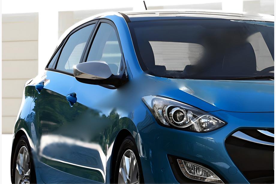 Hyundai I-30 2012–2017 Peilin kromikuoret ilman vilkkua (2 kpl, ruostumaton teräs) OmsaLine – italialainen ruostumaton teräs Image