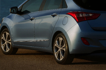Hyundai I-30 2012–2017 Ovilistat (4 kpl, ruostumaton teräs) kuva 1