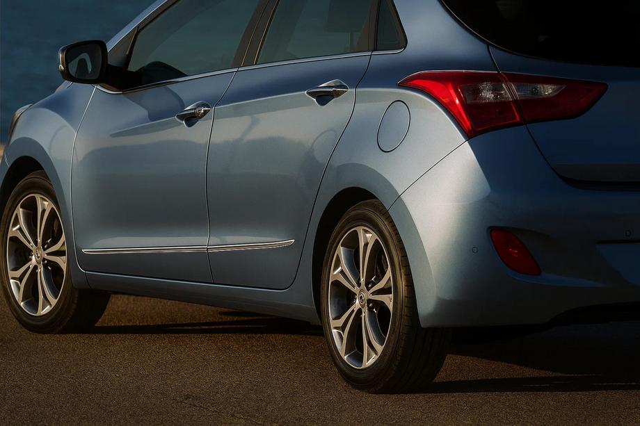Hyundai I-30 2012–2017 Ovilistat (4 kpl, ruostumaton teräs) Image