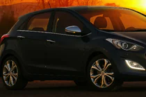 Hyundai I-30 2012–2017 Sivulasin lista (HB, ruostumaton teräs) kuva 1