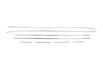 Hyundai I-30 2012–2017 Sivulasin lista (HB, ruostumaton teräs) kuva 3