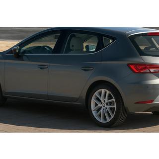 Sivulasien listasarja (5-ovinen, 8 kpl, ruostumatonta terästä) Seat Leon 2013–2020 kuva 1