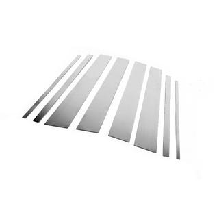 Ovipilarien kromilistat (8 kpl, ruostumaton teräs) Toyota Land Cruiser Prado 150 2009–2023 kuva 3