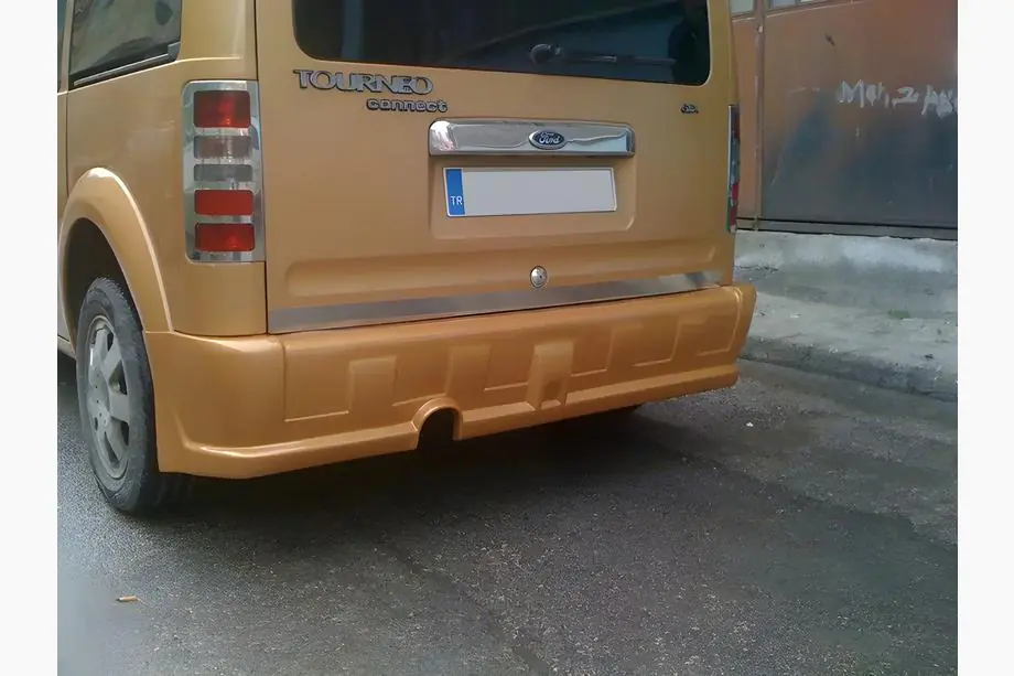 Ford Connect 2010–2013 Takavalojen kromilistat, malli №3 (2 kpl, ruostumaton teräs) Image