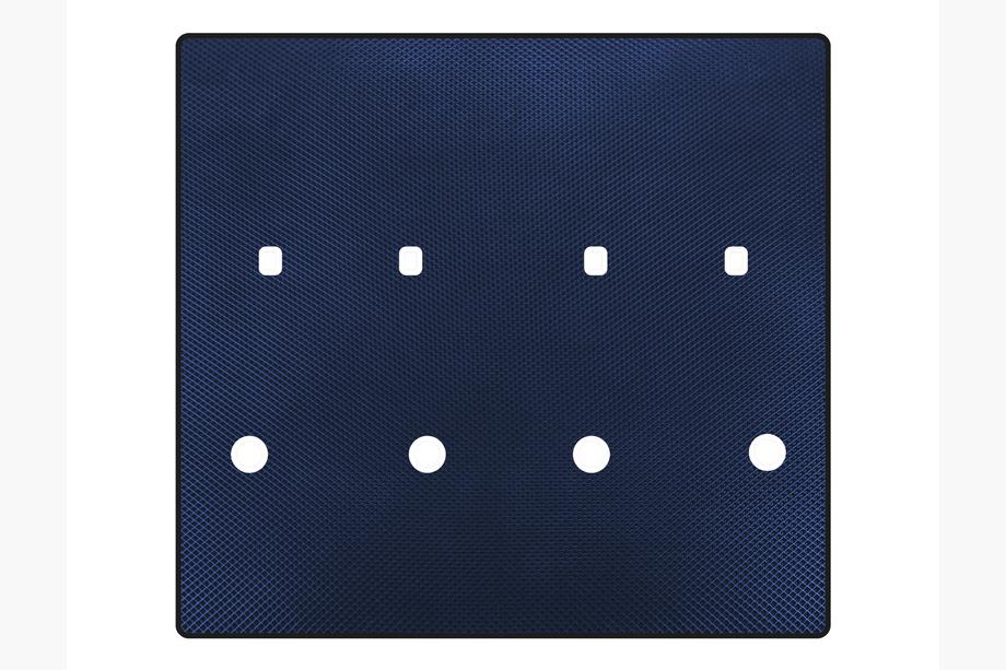 Peugeot Partner/Rifter 2019– EVA-tavaratilan matto (pitkä akseliväli, sininen) Image