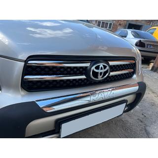 Jäähdyttimen säleikön kromilistat 2006-2010 (4 kpl, ruostumaton teräs) Toyota Rav 4 2006–2013 kuva 1
