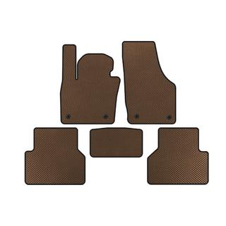 EVA-auton matot (ruskea) Audi Q3 2011–2019