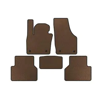 EVA-auton matot (ruskea) Audi Q3 2011–2019