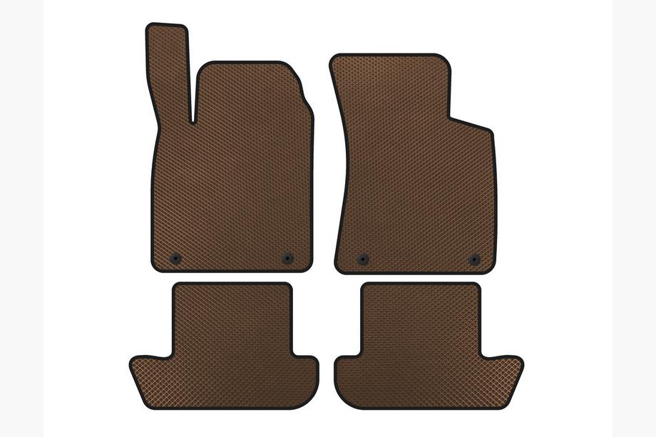 Audi TT 1998–2006 EVA-lattiamatot (Coupe, ruskea) Image