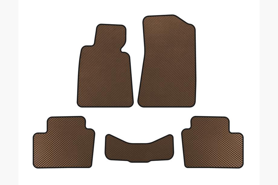 BMW 3-sarja E30 1982–1994 EVA-auton matot (ruskea) Image