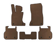 BMW 7-sarja F01/F02 2008–2015 EVA-lattiamatot (F01, ruskea) kuva 4