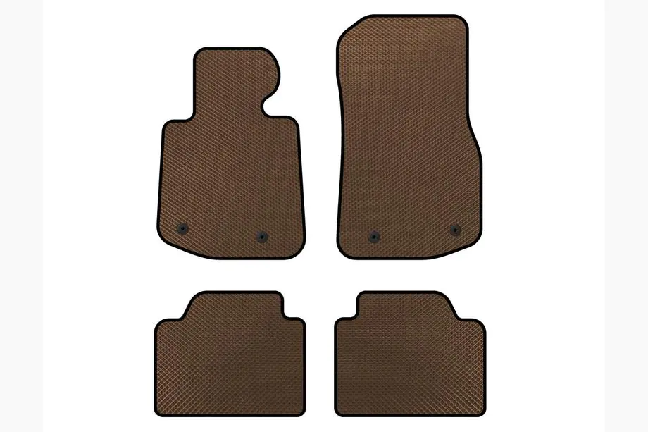 BMW 4-sarja F32/F33/F36 2012–2020 EVA V2 -lattiamatot (Ruskeat) Image