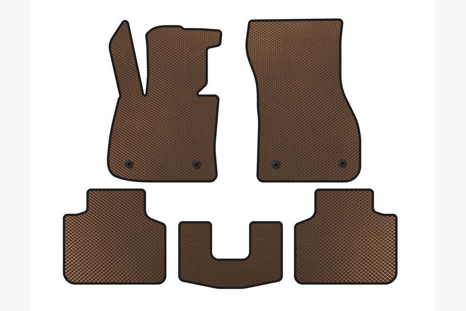 BMW 2-sarja Active Tourer F45/F46 2014–2021 EVA-matot (F45, ruskea) Kuva 1