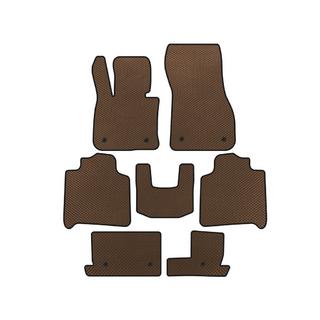 EVA-lattiamatot (F46, 3 riviä, ruskea) BMW 2-sarja Active Tourer F45/F46 2014–2021