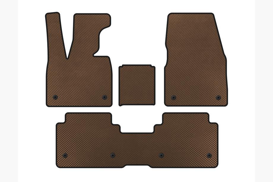 BMW I3 2013–2022 EVA-auton matot (ruskea) Image