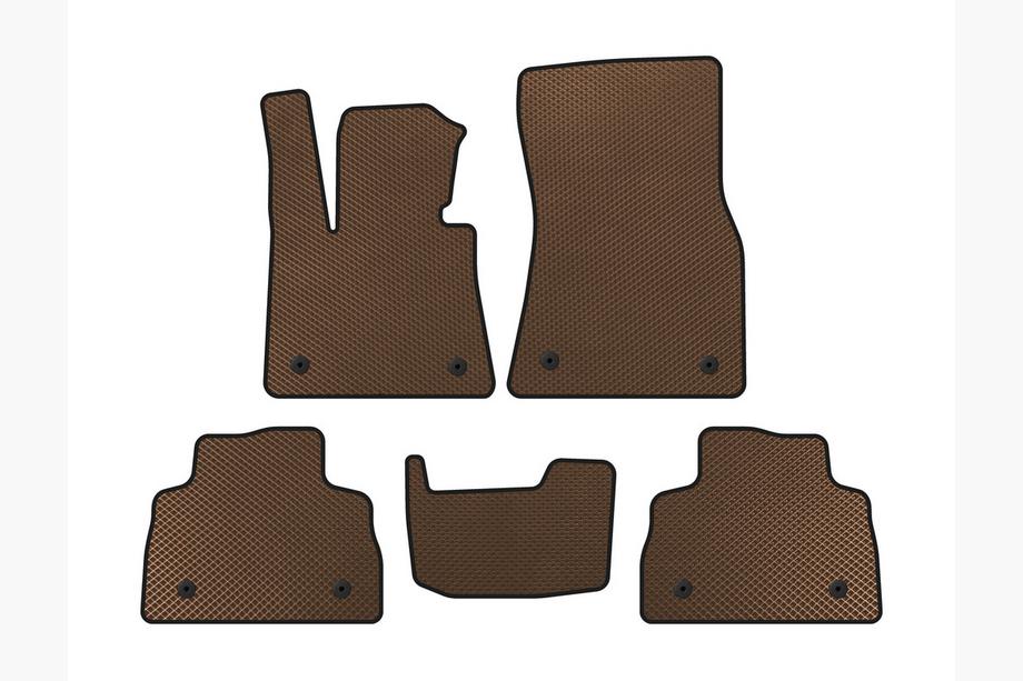 BMW X6 G06 2019–2027 EVA-auton matot (ruskea) Image
