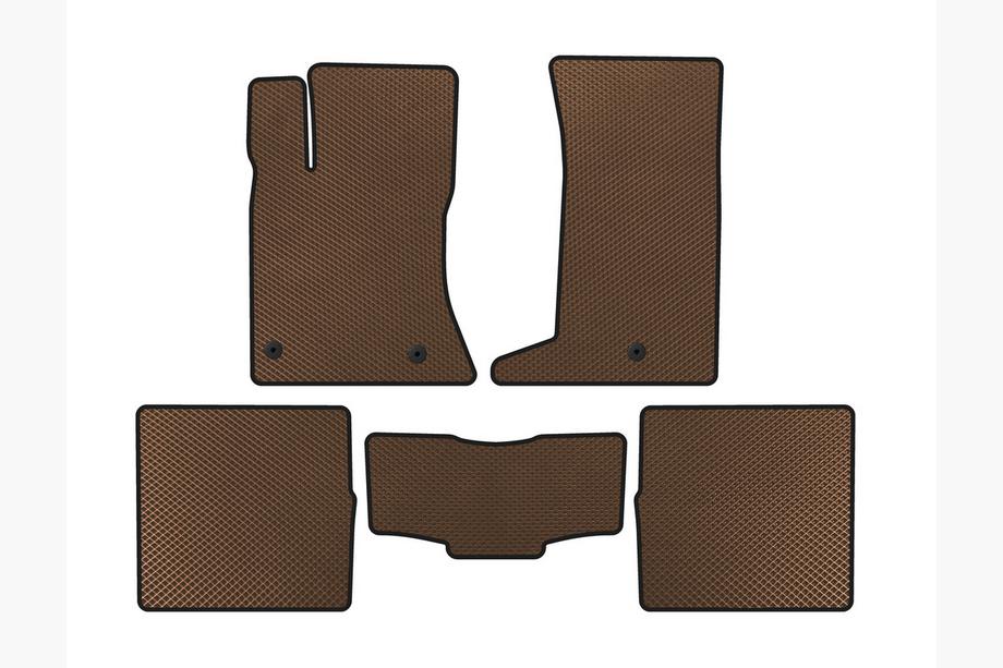 Cadillac SRX 2004–2009 EVA-auton matot (ruskea) Image