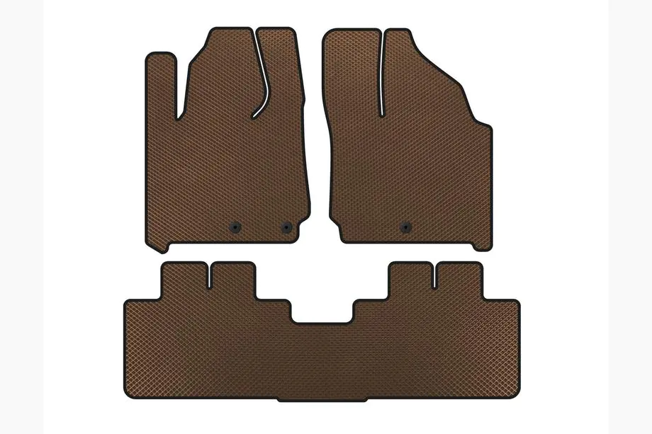 Cadillac SRX 2010–2016 EVA-auton matot (ruskea) Image