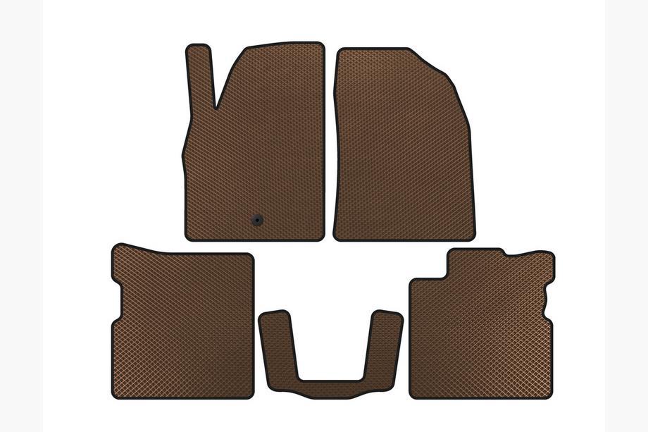 Chevrolet HHR 2005–2011 EVA-auton matot (ruskea) Image