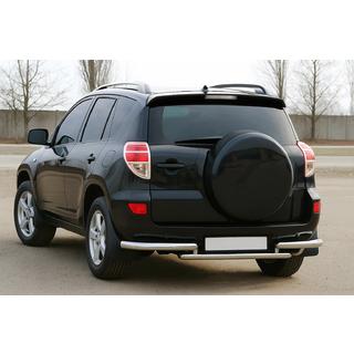 Takavalojen kromilistat 2006-2009 (2 kpl, ruostumaton teräs) Toyota Rav 4 2006–2013 kuva 1