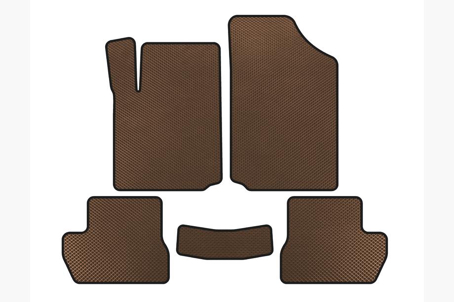 Citroen C-2 2003–2009 EVA-auton matot (ruskea) Image