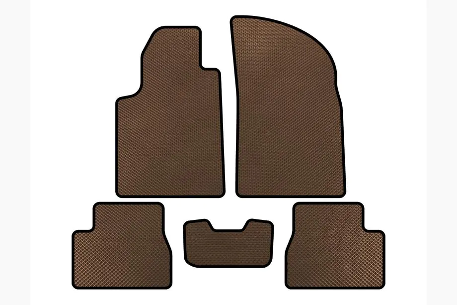 Citroen C-3 2002–2009 EVA-auton matot (ruskea) Image