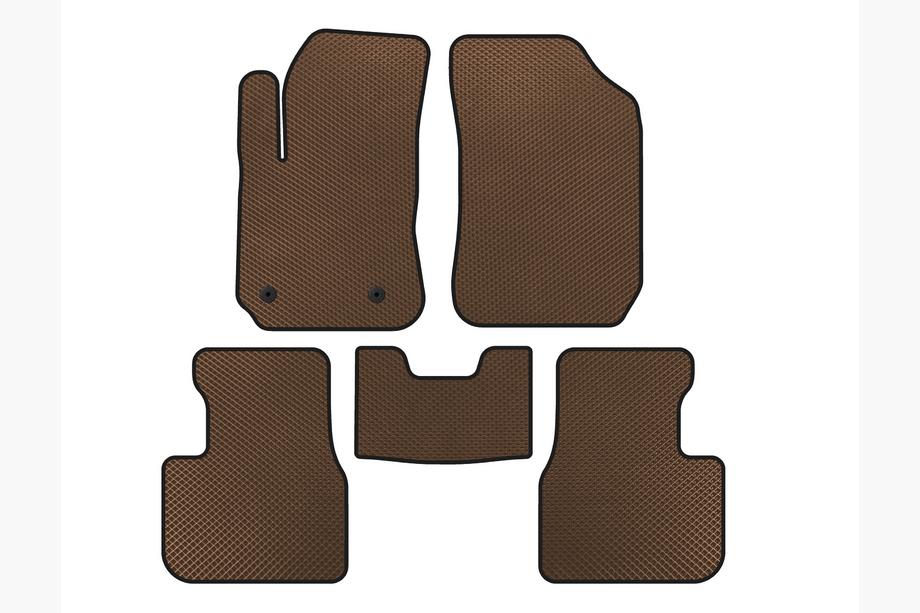 Citroen Cactus 2014–2020 EVA-auton matot (ruskea) Image