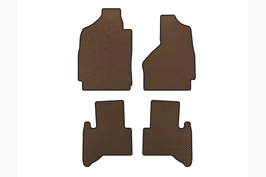 Dodge RAM (DR/DH/D1/DC/DM) 2002–2009 EVA-lattiamatot (2002-2009, Ruskea) Image