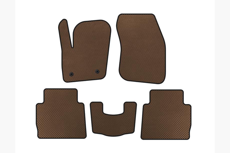 Ford Fusion 2012–2020 EVA-lattiamatot (SD, Ruskea) Image