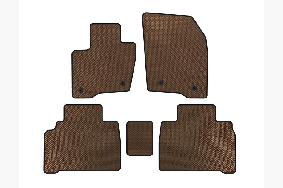 Ford Galaxy 2015– EVA-auton lattiamatot (HB, ruskea) Image