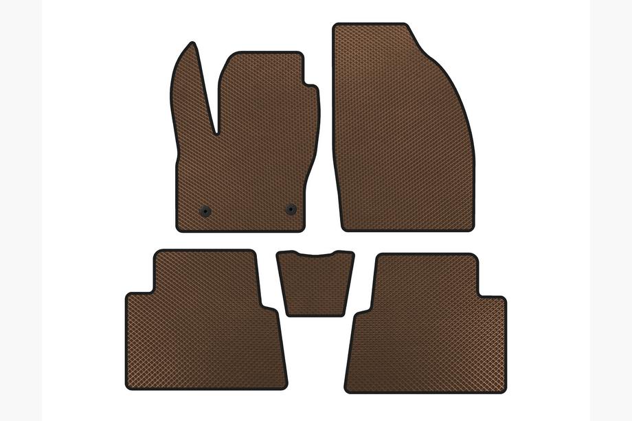 Ford Kuga 2008–2013 EVA-auton matot (ruskea) Image