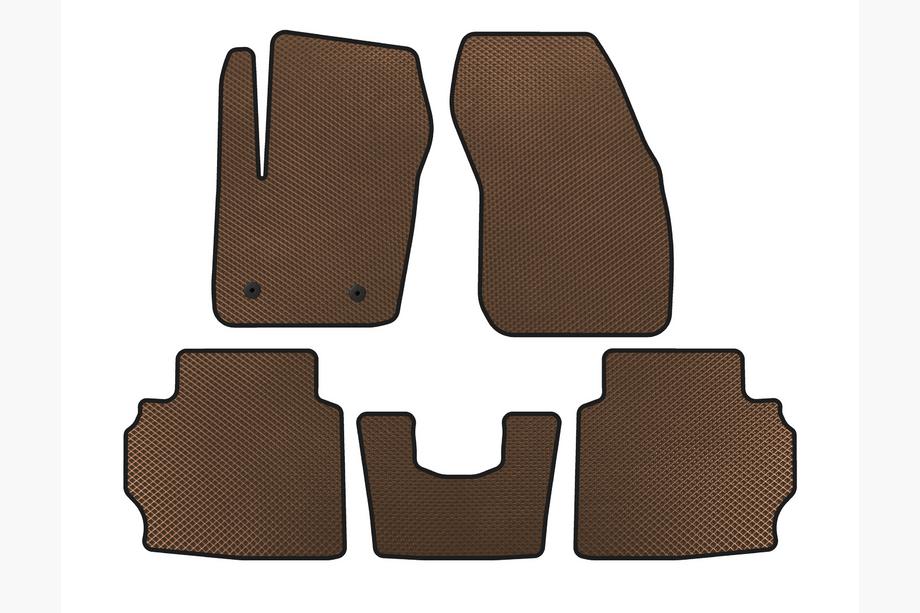Ford Mondeo 2014–2022 EVA-lattiamatot (LB, ruskea) Image
