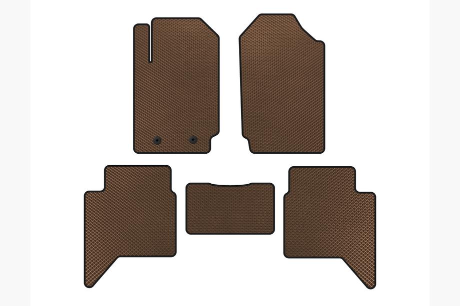 Ford Ranger 2011–2022 EVA-auton matot (ruskea) Image